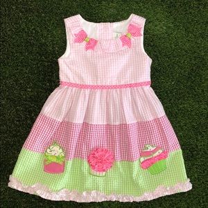 Toddler Seersucker Cupcake Dress